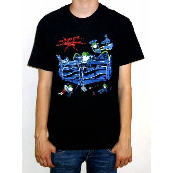 Ooh Crikey It's Lawnmower Deth T shirt (Size S only)