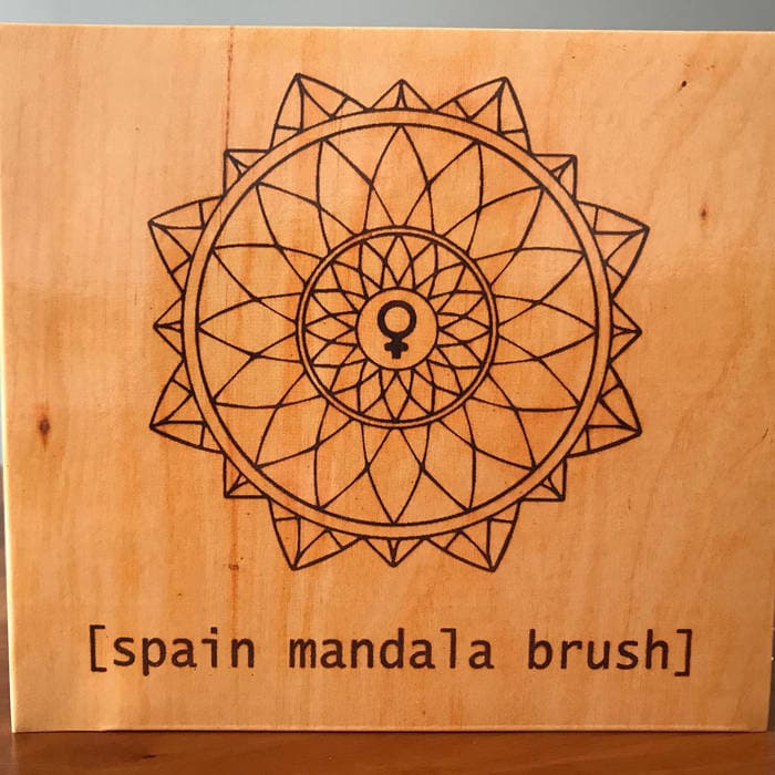 [spain mandala brush] U.S. version on Compact Disc [signed]