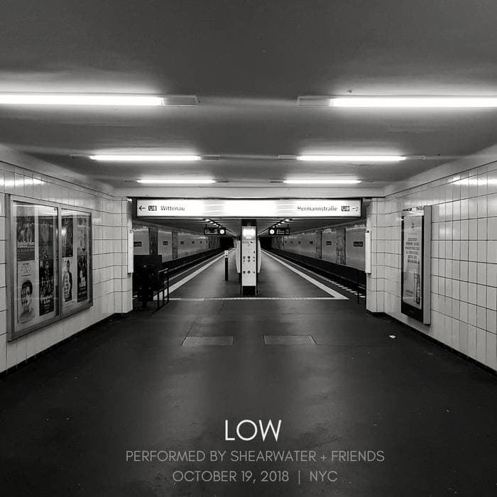 Shearwater plays Bowie's Berlin Trilogy, Part 1: Low - DIGITAL DOWNLOAD