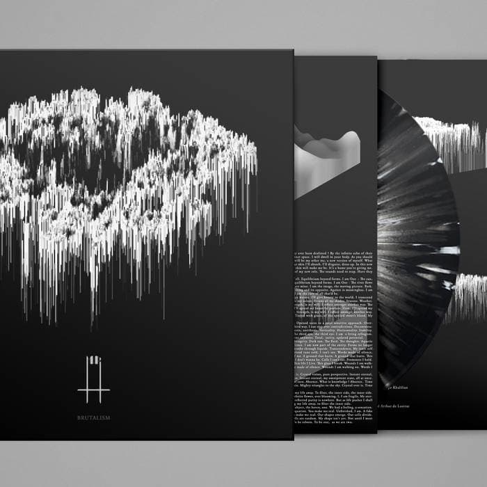 BRUTALISM – Double Vinyl color edition - splatter black & white