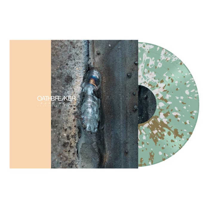 Ease Me & 4 Interpretations – "Ease Me" 12"LP - Coke Bottle Clear w/ White & Gold Splatter