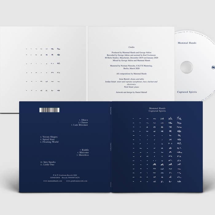 Captured Spirits – CD in reverse board Gatefold sleeve