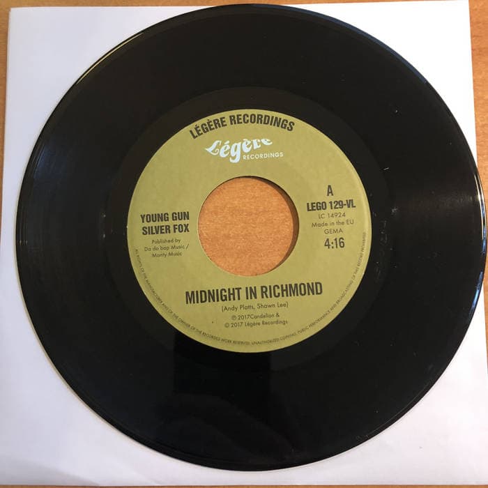 Midnight In Richmond – 7inch vinyl single re-press