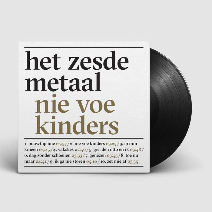 Nie Voe Kinders – Black vinyl LP