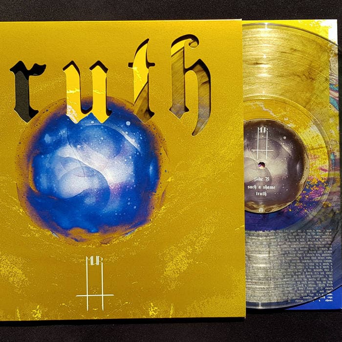 Truth – Truth LP 12" limited edition smoked ultraclear + die cut cover with gold ink