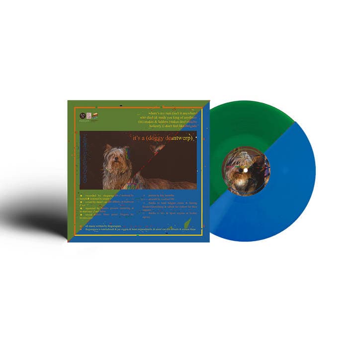 'it's a (doggy dog) world' – LIMITED EDITION DOUBLE EP 'it's a (doggy dog) world' & '(live in antwerp)' (green or blue vinyl)