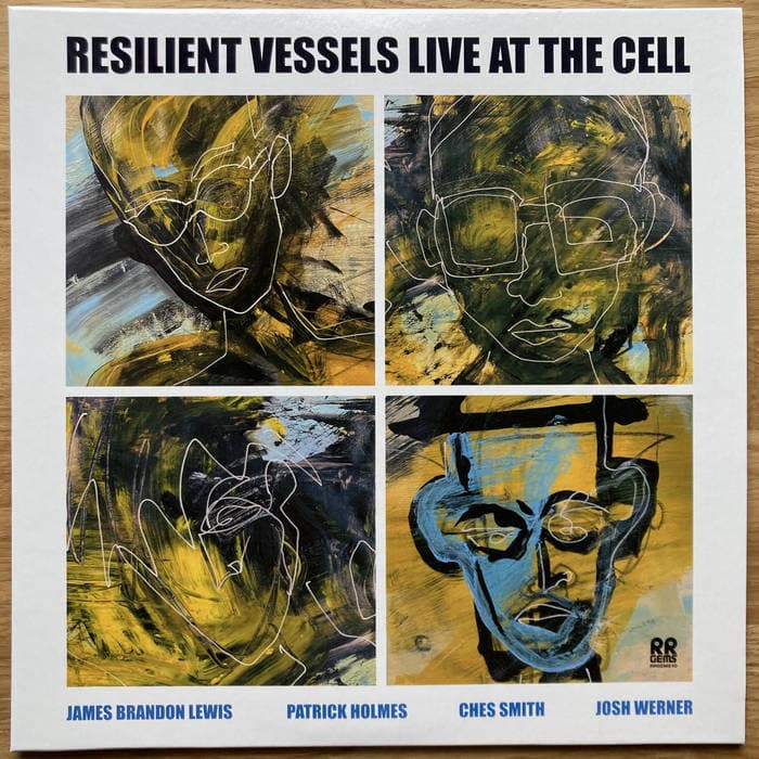 RESILIENT VESSELS LIVE AT THE CELL – Edition of 1500 ex. 12" 200 gram black vinyl LP in spot-varnished sleeve