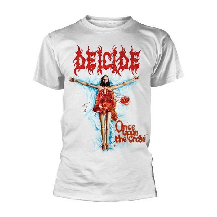 "Once Upon The Cross" White T shirt