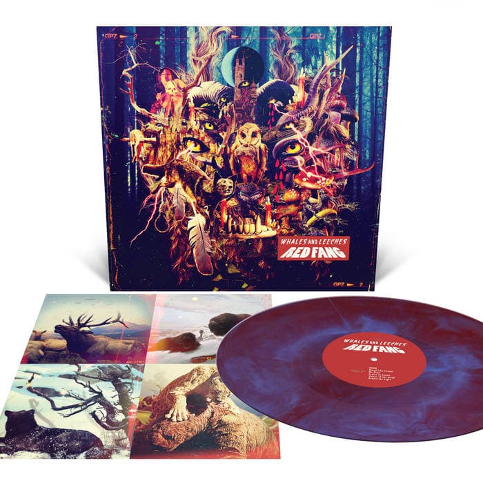 Whales and Leeches – Whales and Leeches LP (Blue and Red Galaxy Merge)