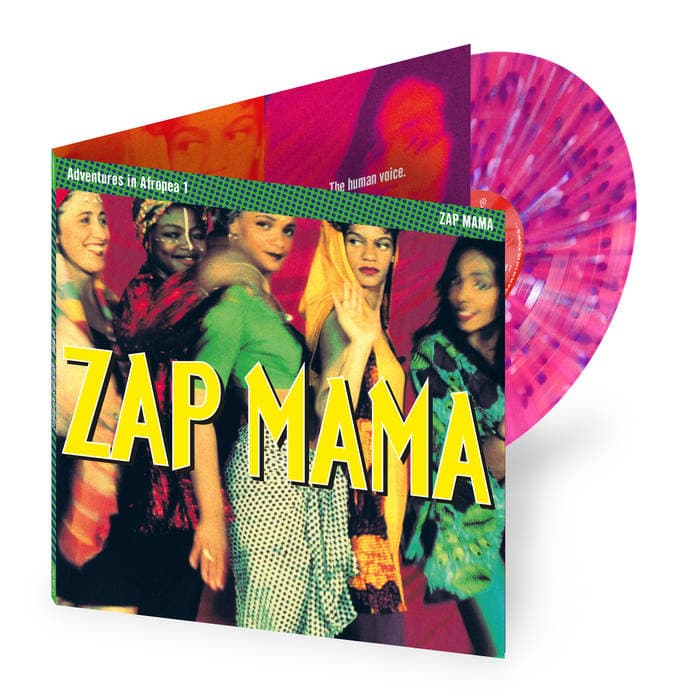 Adventures in Afropea – Zap Mama "Adventures in Afropea" pink splatter LP