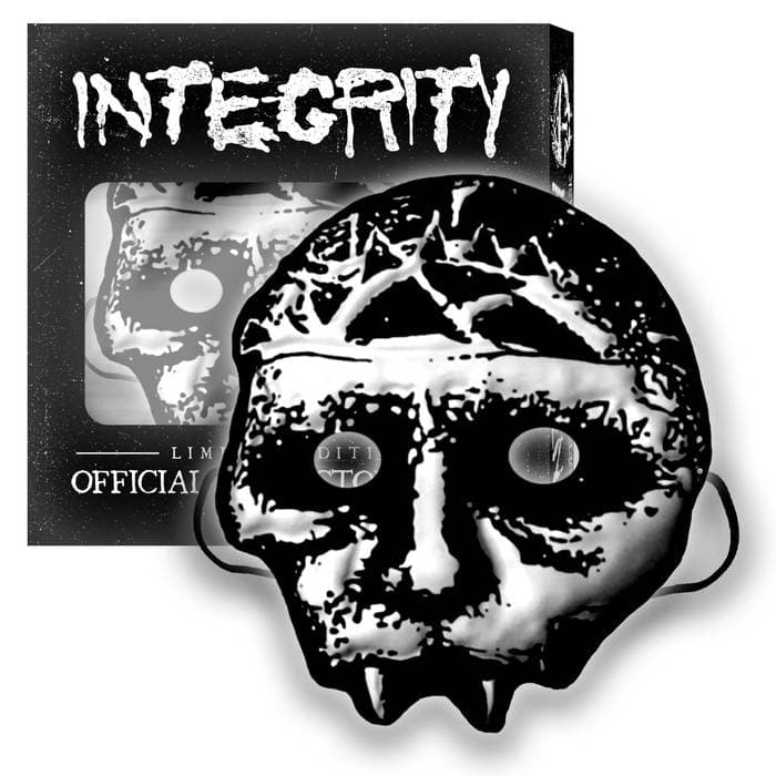 Logo Halloween Mask (White and Black)