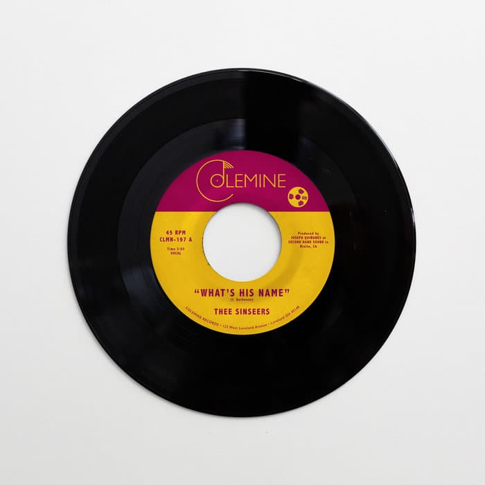 What's His Name / It's Only Love – Black 7" Vinyl