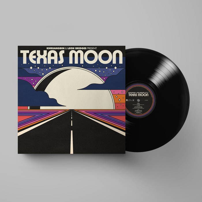 Texas Moon – "Khruangbin & Leon Bridges 'Texas Moon' 12"" EP on Black Vinyl"