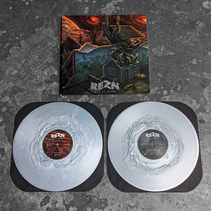 Let It Burn – Silver Sparkle Edition Vinyl (2xLP)