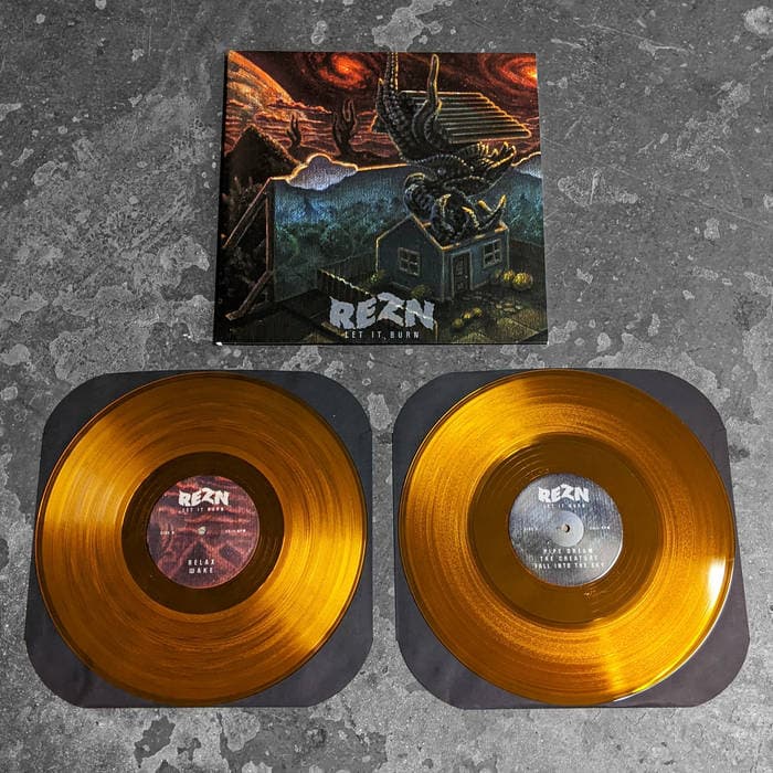 Let It Burn – Transparent Amber Edition Vinyl (2xLP)