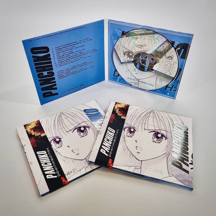 D>E>A>T>H>M>E>T>A>L – Silver Hot Foil CD with Obi Strip!