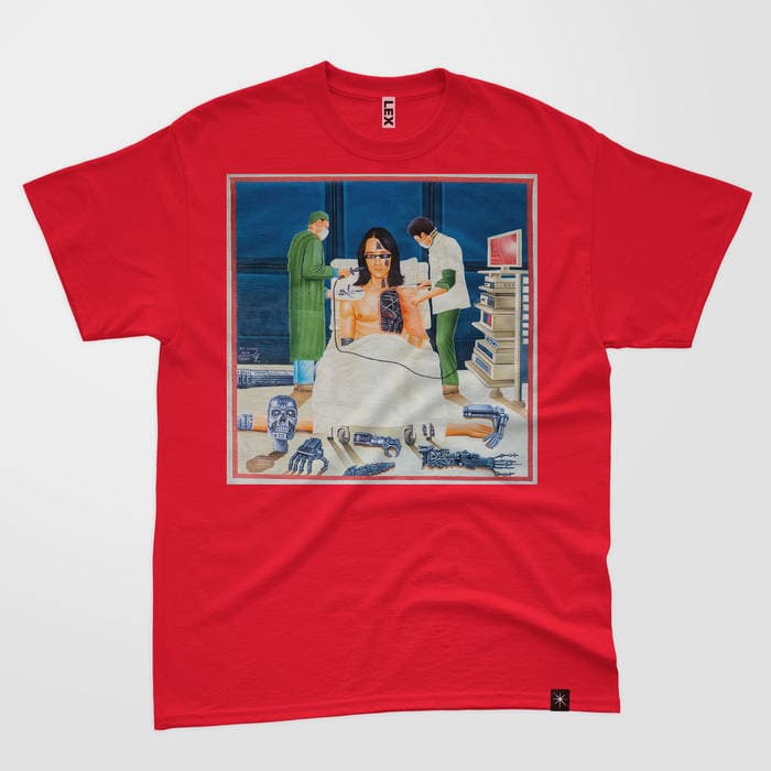 EYEDRESS- 'FULL TIME LOVER' - T-SHIRT - RED