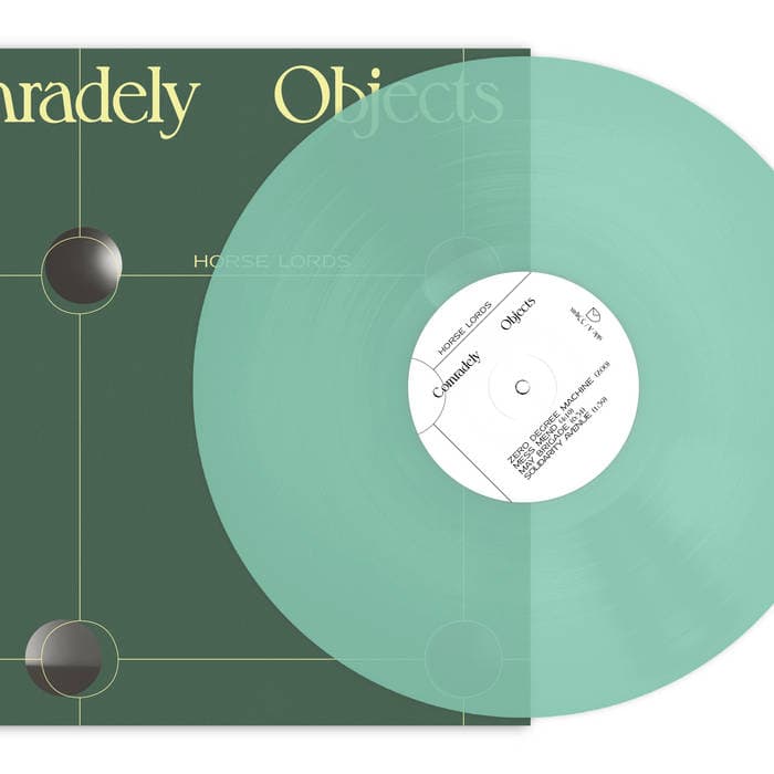 Comradely Objects – Coke Bottle Clear LP