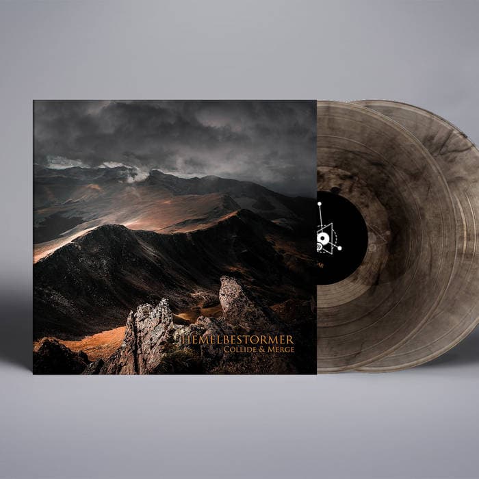 Collide & Merge – clear with black smoke 2LP