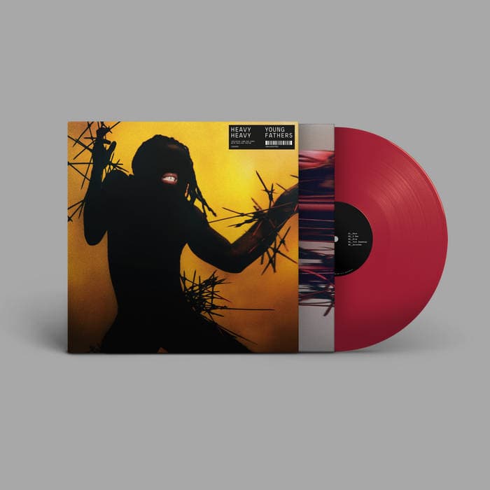 Heavy Heavy – Young Fathers - 'Heavy Heavy' Red LP [ZEN285N]