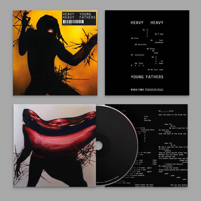Heavy Heavy – Young Fathers - 'Heavy Heavy' CD [ZENCD285]