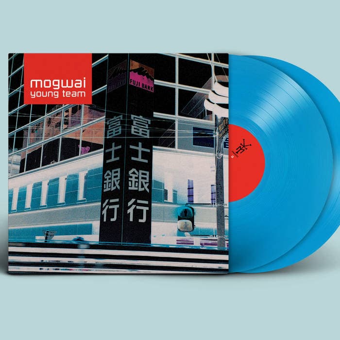 Mogwai Young Team (Remastered) – Mogwai's 1997 debut album, remastered and reissued on 2LP gatefold sky blue coloured vinyl (2023)