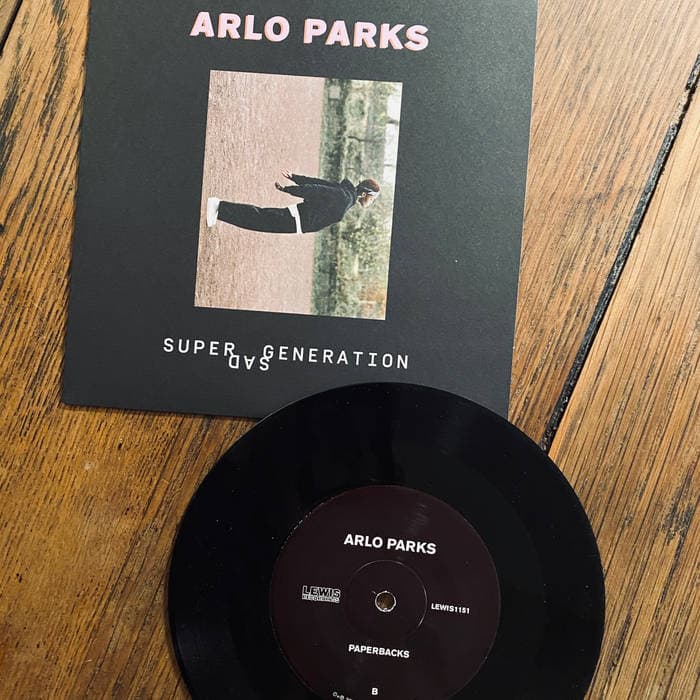 Super Sad Generation – Arlo Parks - Super Sad Generation/Paperbacks Black Vinyl 7”