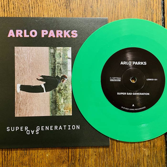 Super Sad Generation – Arlo Parks - Super Sad Generation/Paperbacks Green Vinyl 7”