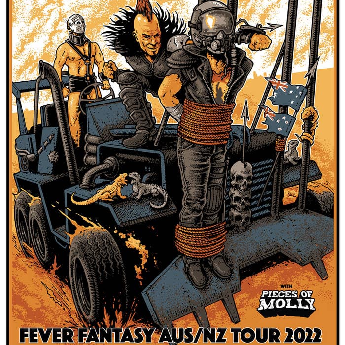 Sasquatch - Fever Fantasy Australia/New Zealand 2022 Tour Poster