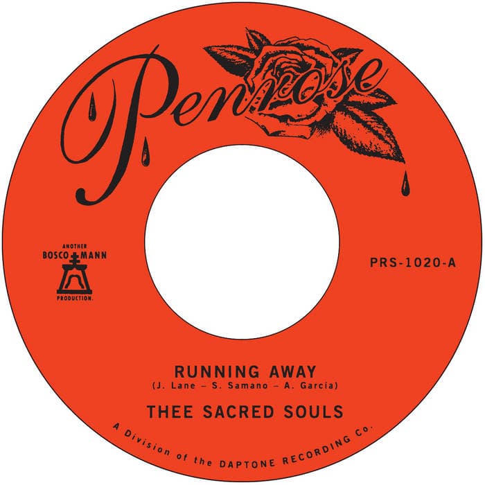 Thee Sacred Souls – "Running Away" Standard 45