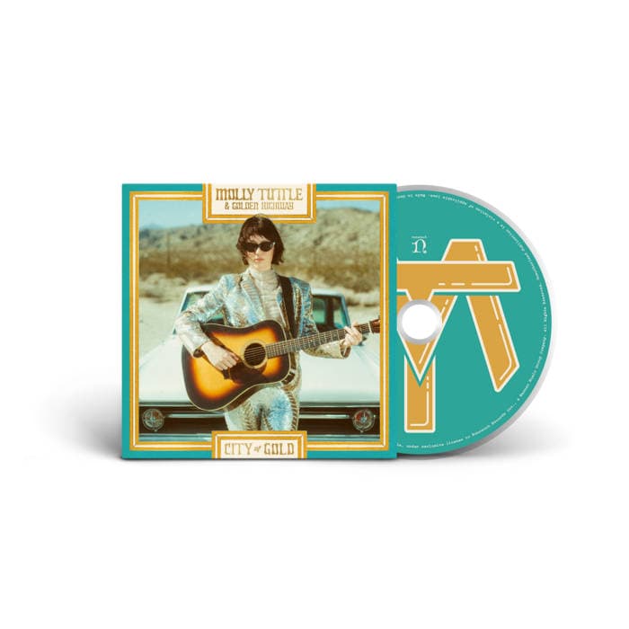 City of Gold – CD in cardboard gatefold sleeve with color booklet Molly Tuttle & Golden Highway