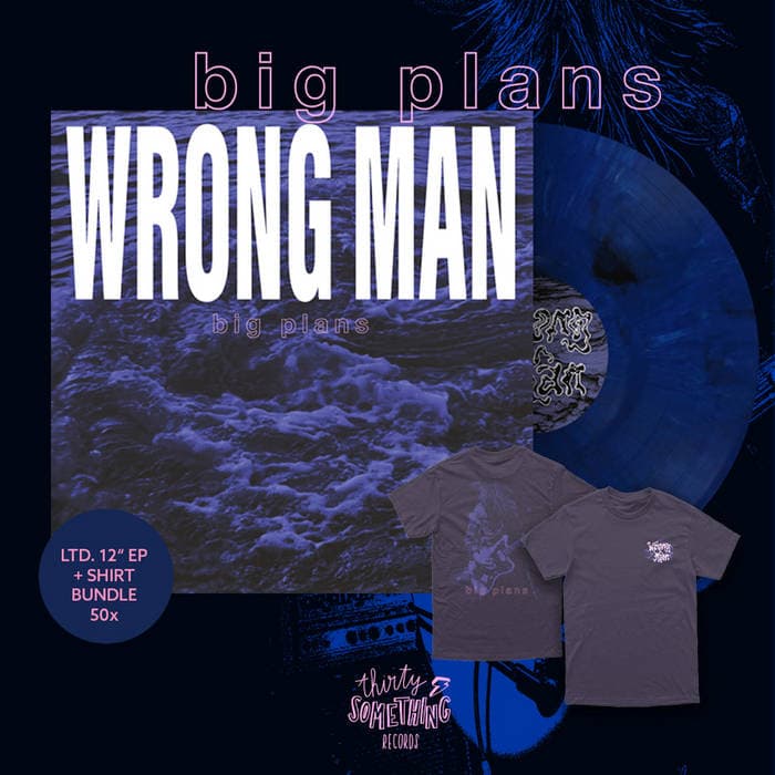 Big Plans – LTD. One Sided 12" EP + Shirt Bundle
