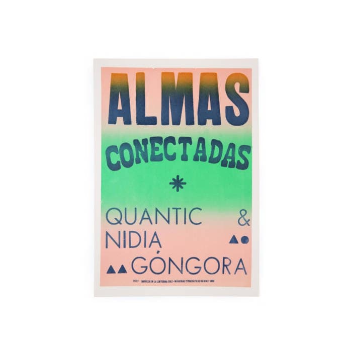 Limited Edition 'Almas Conectadas' Quantic & Nidia Góngora Print