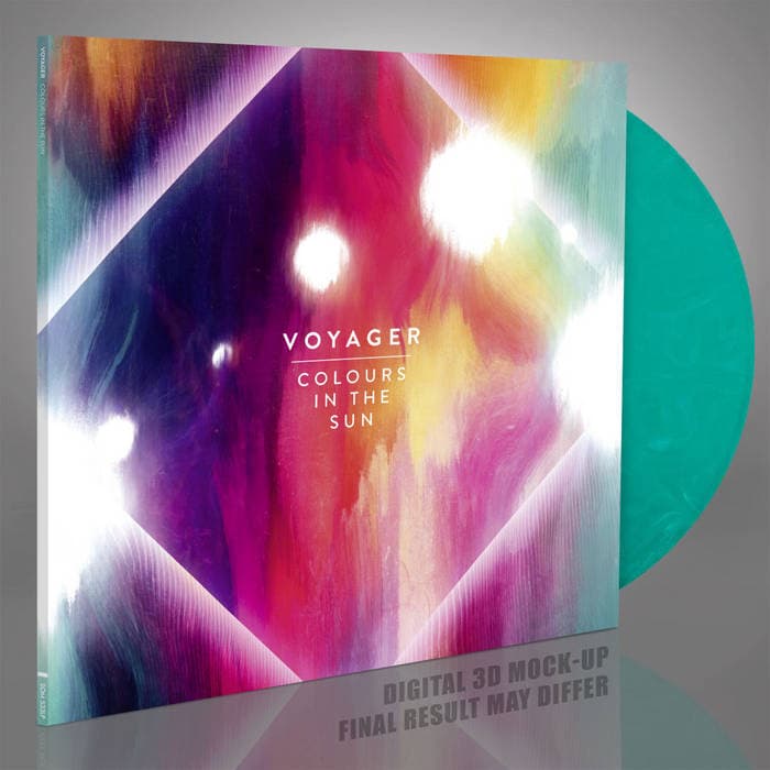 Colours in the Sun – Colours in the Sun LP - Green Marbled Vinyl