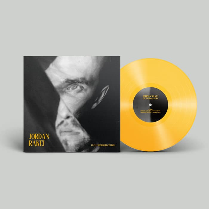 Live at Metropolis Studios – Jordan Rakei - 'Live at Metropolis Studios' 10" [ZEN10592] ***LAST FEW COPIES OF THIS 2021 LIVE SESSION***