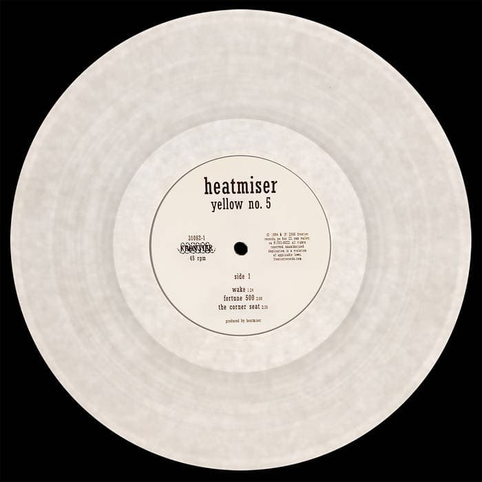 Yellow No. 5 EP – Yellow No. 5 10" EP Limited Edition Colored Vinyl!