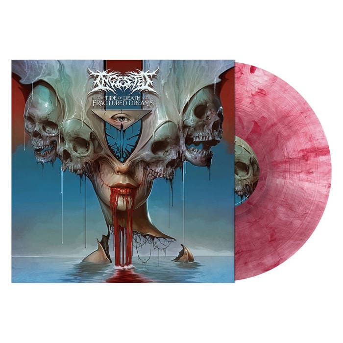 The Tide of Death and Fractured Dreams – Wounded Scarlet Vinyl