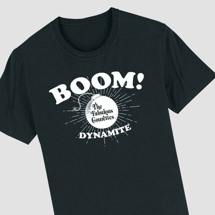 New killer t-shirt design by The Courettes! Start looking cool today! (Boom! Dynamite))