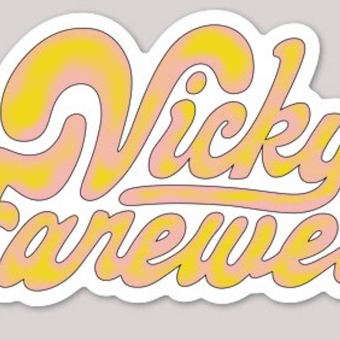 Vicky Farewell Sticker