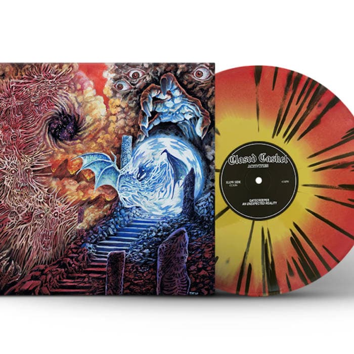 An Unexpected Reality – LP - Red & Metallic Gold Mix with Splatter