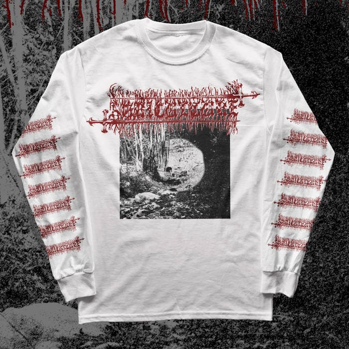 "Forest" White Longsleeve Shirt