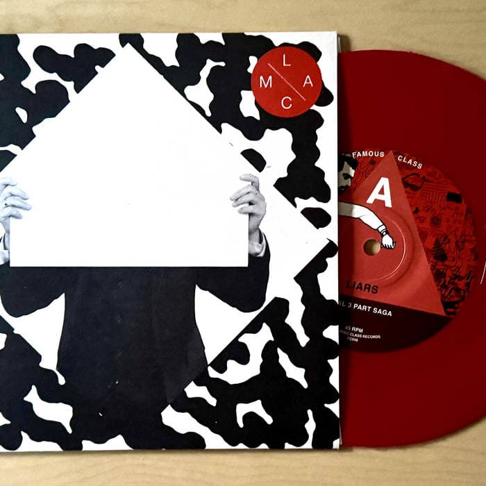 Liars / Tropical Fuck Storm – Limited Edition Cherry Red 7" Vinyl