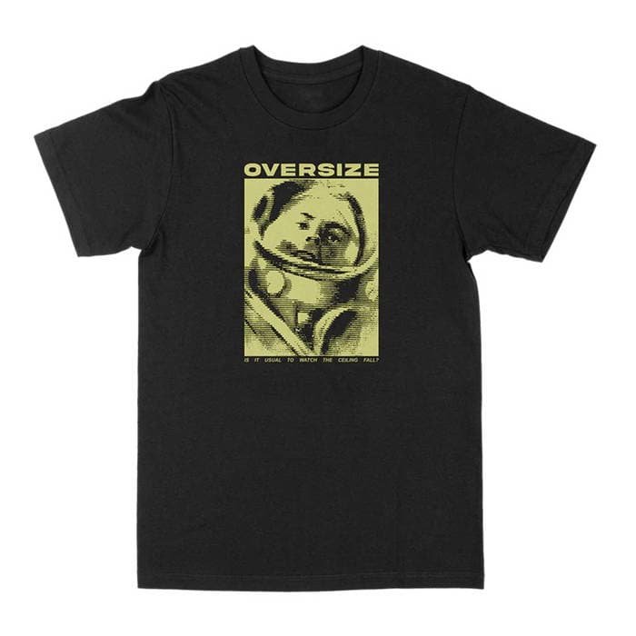 Oversize "Is it Unusual" Black T-Shirt