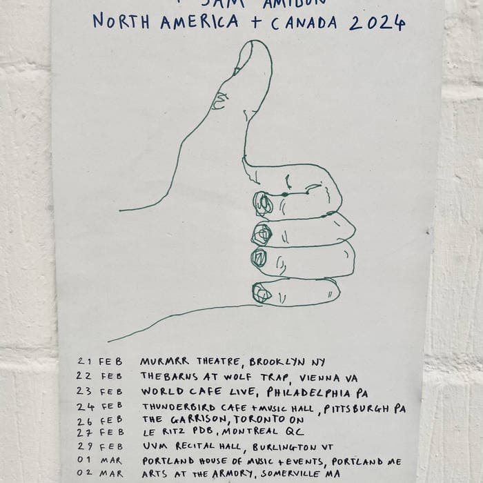 North American 2024 Spring Tour Poster