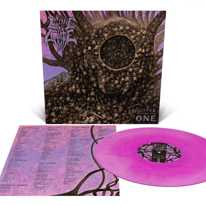 Suffer As One – Suffer As One LP (Neon Violet and Bone White Galaxy Effect Merge)