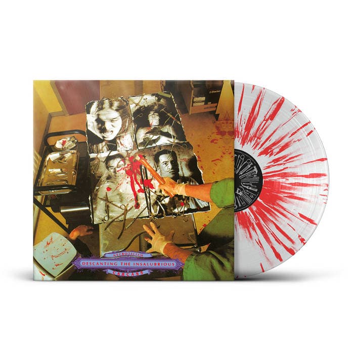 Necroticism - Descanting the Insalubrious (Full Dynamic Range Edition) – Clear / Red Splatter Vinyl