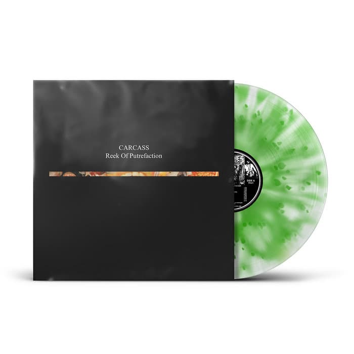 Reek of Putrefaction (Full Dynamic Range Edition) – Green / White Cloudy Effect Vinyl
