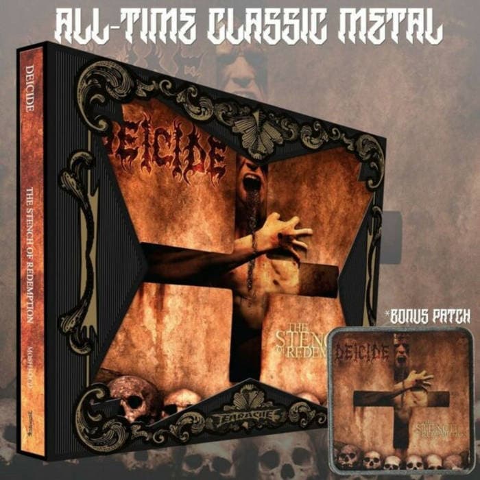 The Stench of Redemption – Slipcase CD with Album Cover Patch