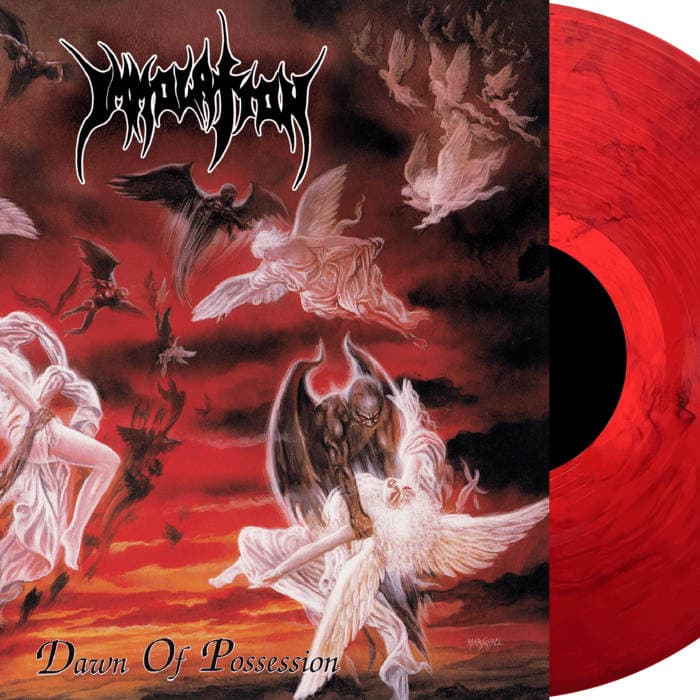 Dawn of Possession (SORRY DIGITAL IS NOT AVAILABLE​ ​) – IMMOLATION - Dawn of Possession Limited Edition Blood Red With Black Marble VINYL