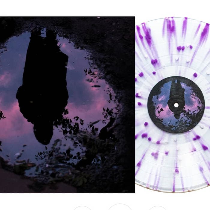 Aurora - Alternative master – Clear with Purple and Pink Splatter Vinyl on holographic paper
